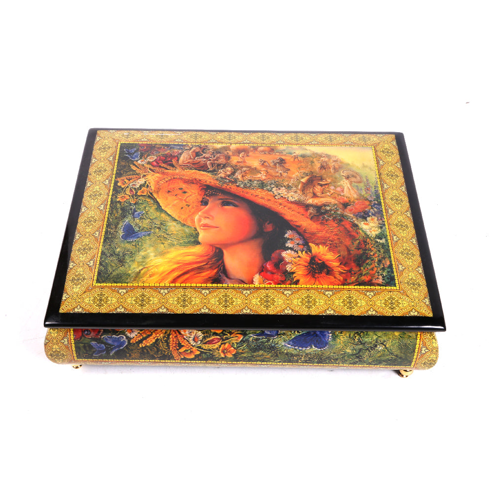 Musical Wooden Jewellery Box Zymb12-L-12