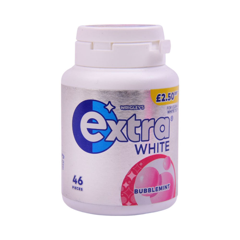 EXTRA GUM WHITE BUBBLEMINT 46PCS 64G