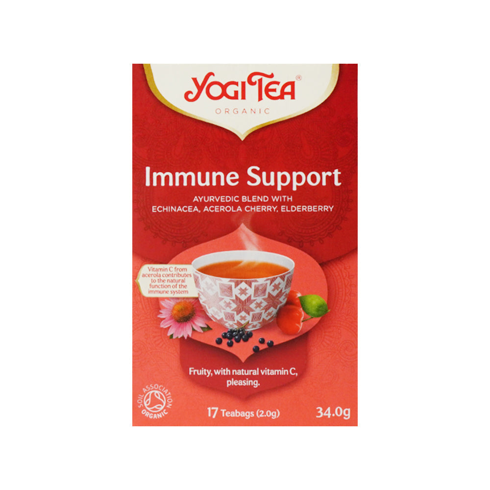 YOGI TEA ORGANIC IMMUNE SUPPORT 17 TEA BAGS 34.0 GM