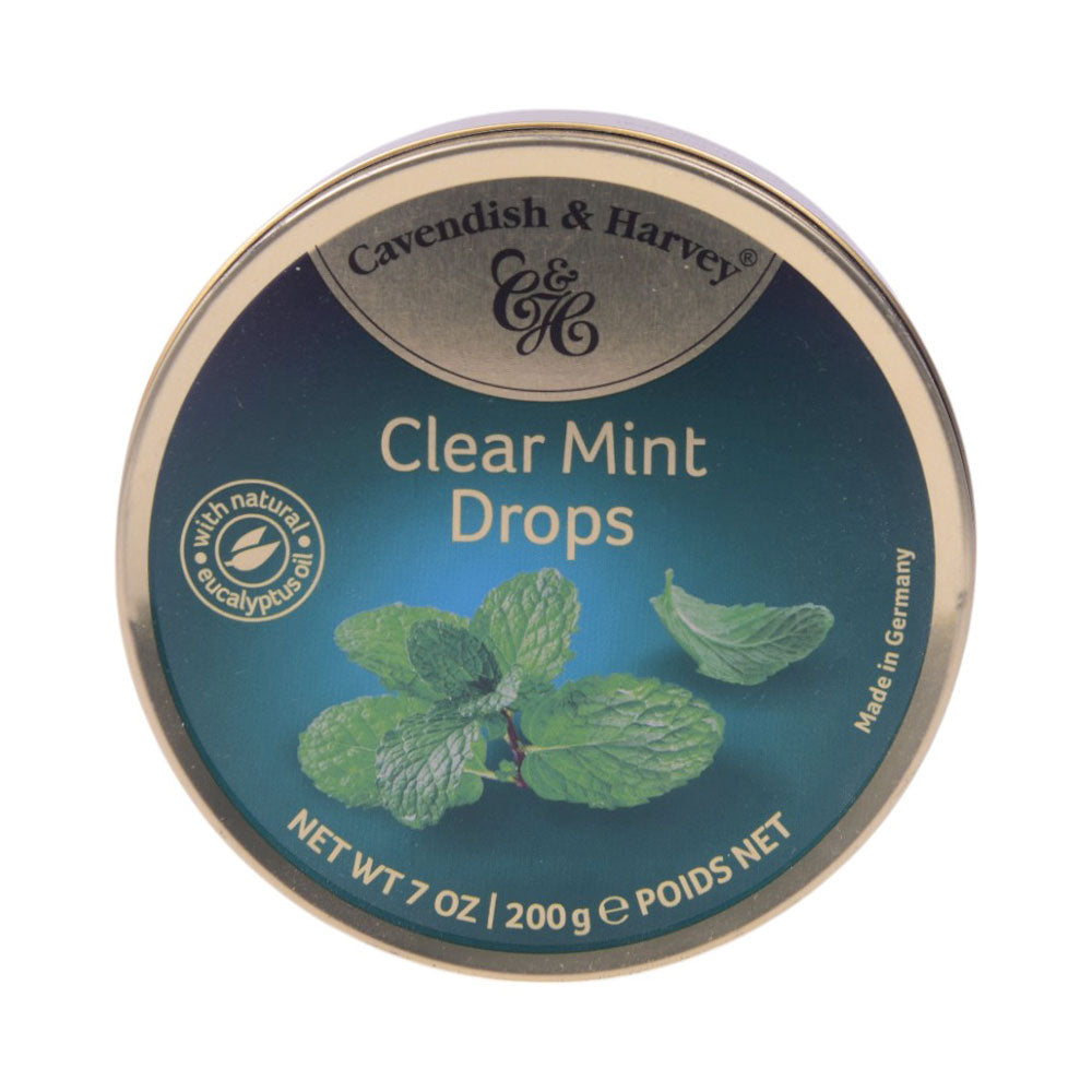 CAVENDISH & HARVEY CLEAR MINT DROPS 200GM
