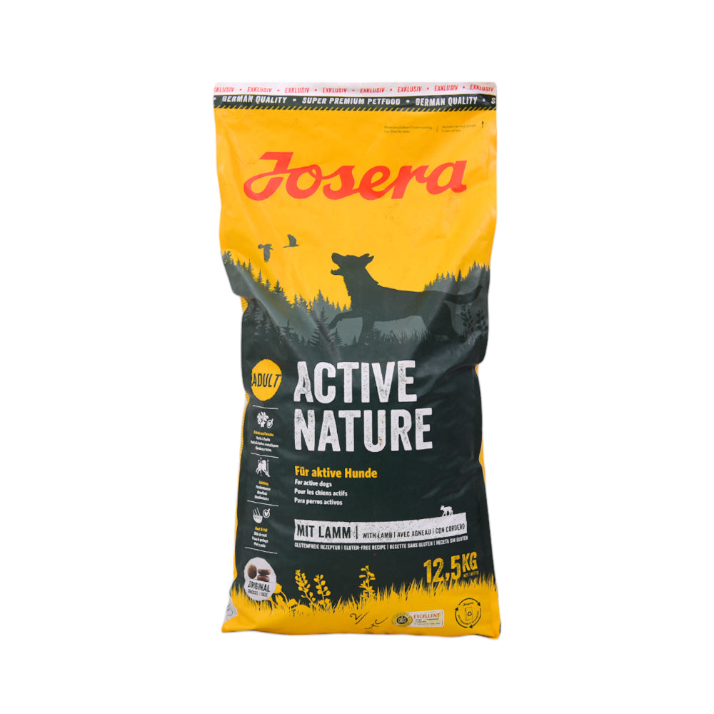 JOSERA ADULT DOG ACTIVE NATURE 12.5 KG BAG