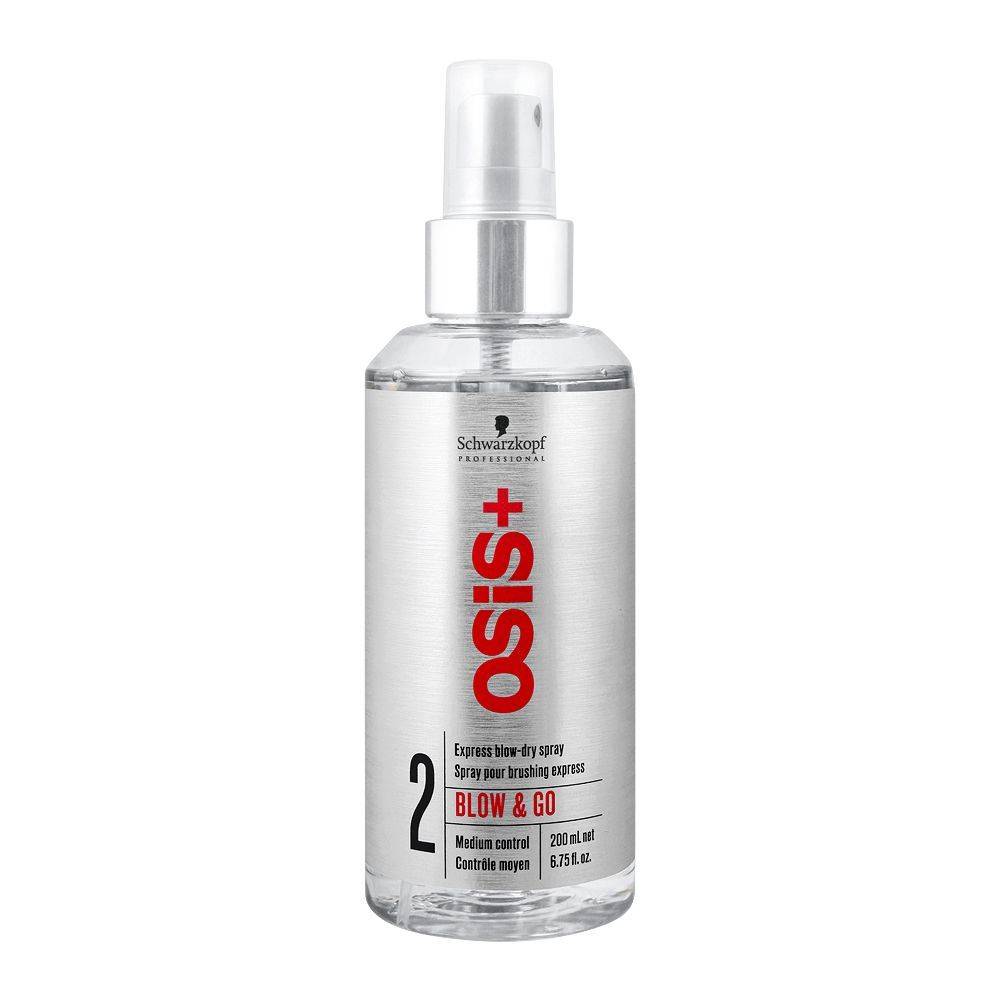 SCHWARZKOPF OSIS+ 2 BLOW & GO HAIR SPRAY 200ML