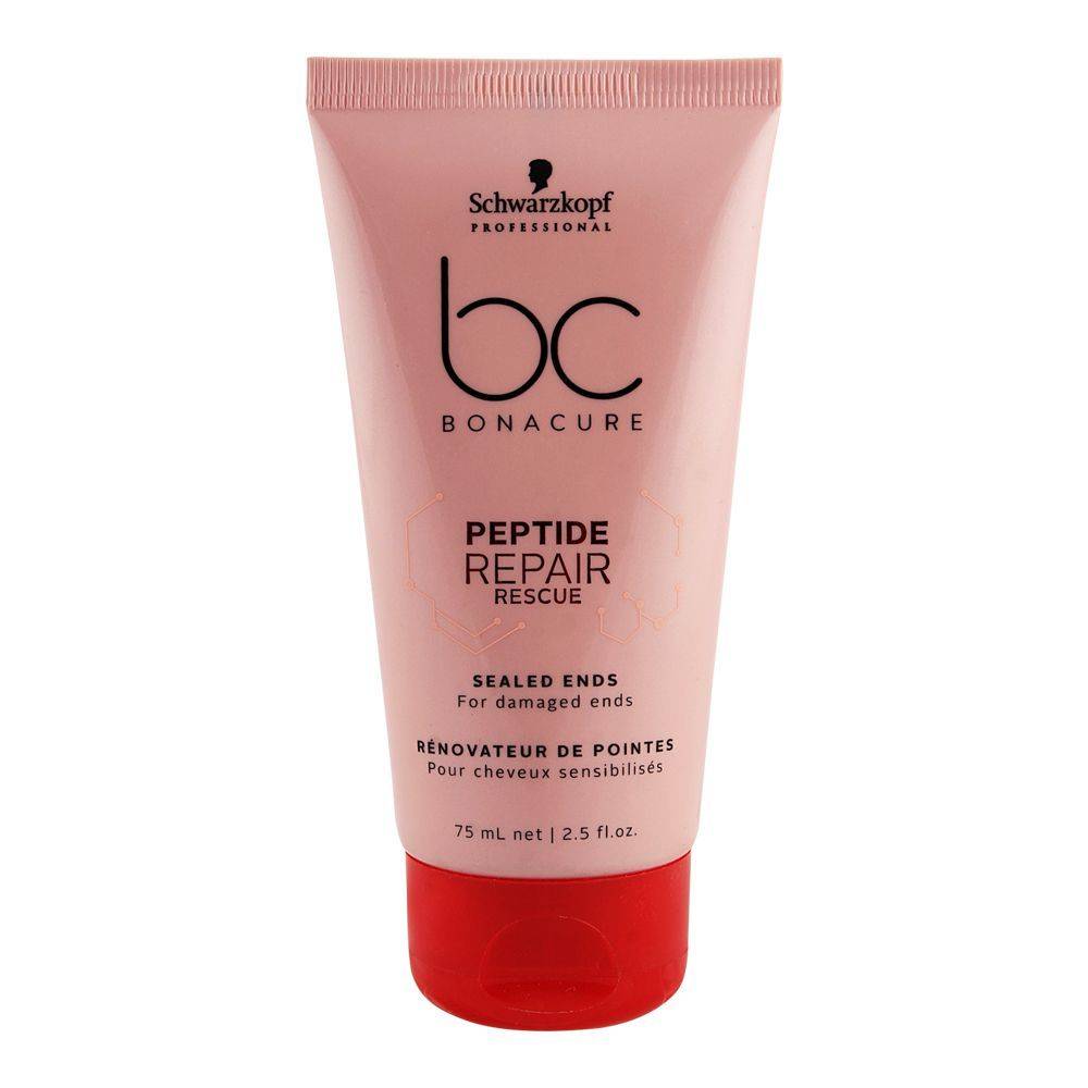 SCHWARZKOPF BC PEPTIDE REPAIR RESCUE SEALED ENDS 75 ML