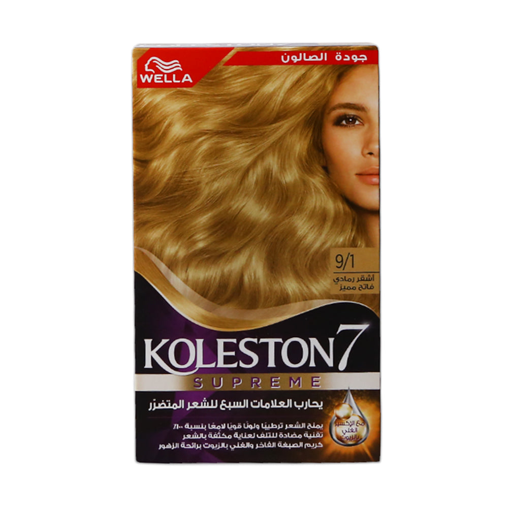 KOLESTON KIT 9 1 SPECIAL LIGHT ASH BLONDE MENAP
