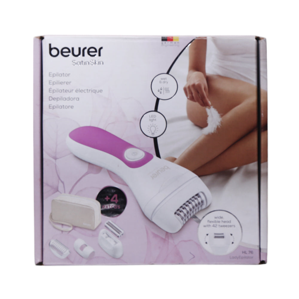 BEURER WET & DRY EPILATOR HL76