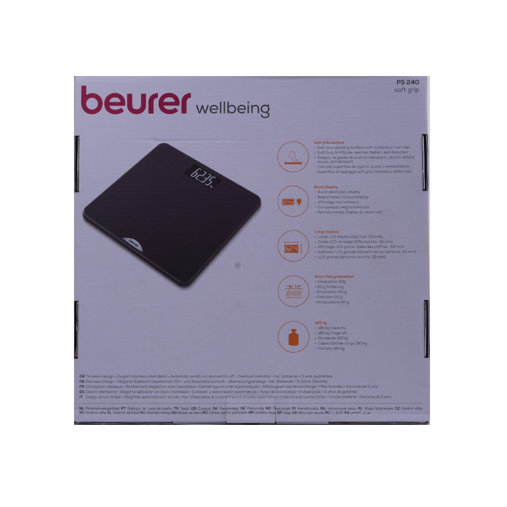 BEURER BATHROOM SCALE PS240 PC