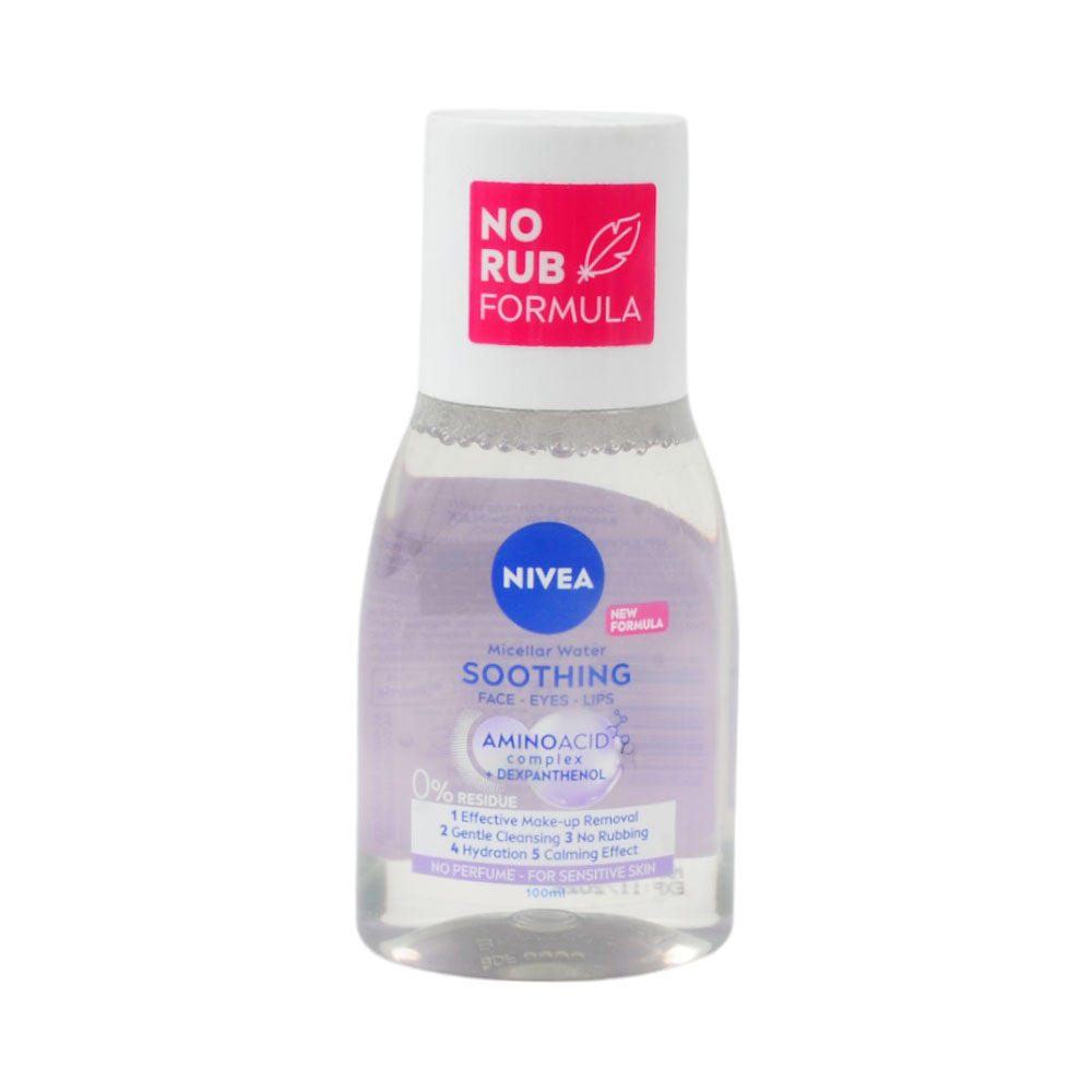 NIVEA MICELLAR WATER MAKEUP REMOVER SENSITIVE SKIN 3IN1 100
