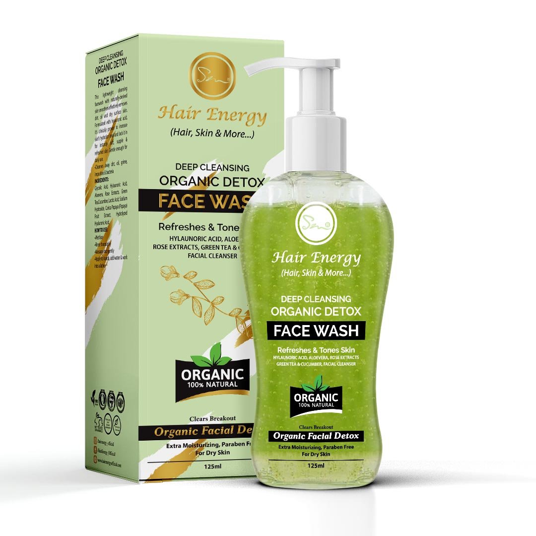 Hair Energy Face Wash Organic Detox