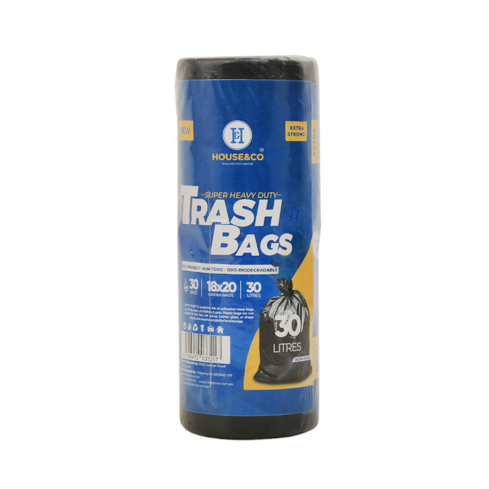 HOUSE & CO TRASH BAG MINI (18X20) 30PCS-30 LITERS
