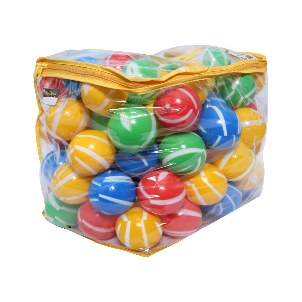 TH630 PLASTIC BALLS MULTI COLOR IN BAG D