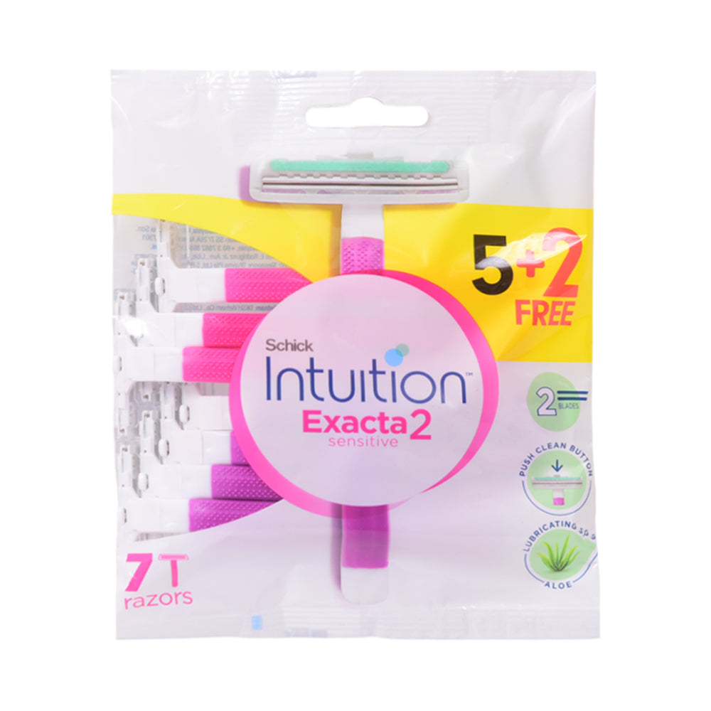 SCHICK EXACTA 2 5+2 FREE RAZORS PACK
