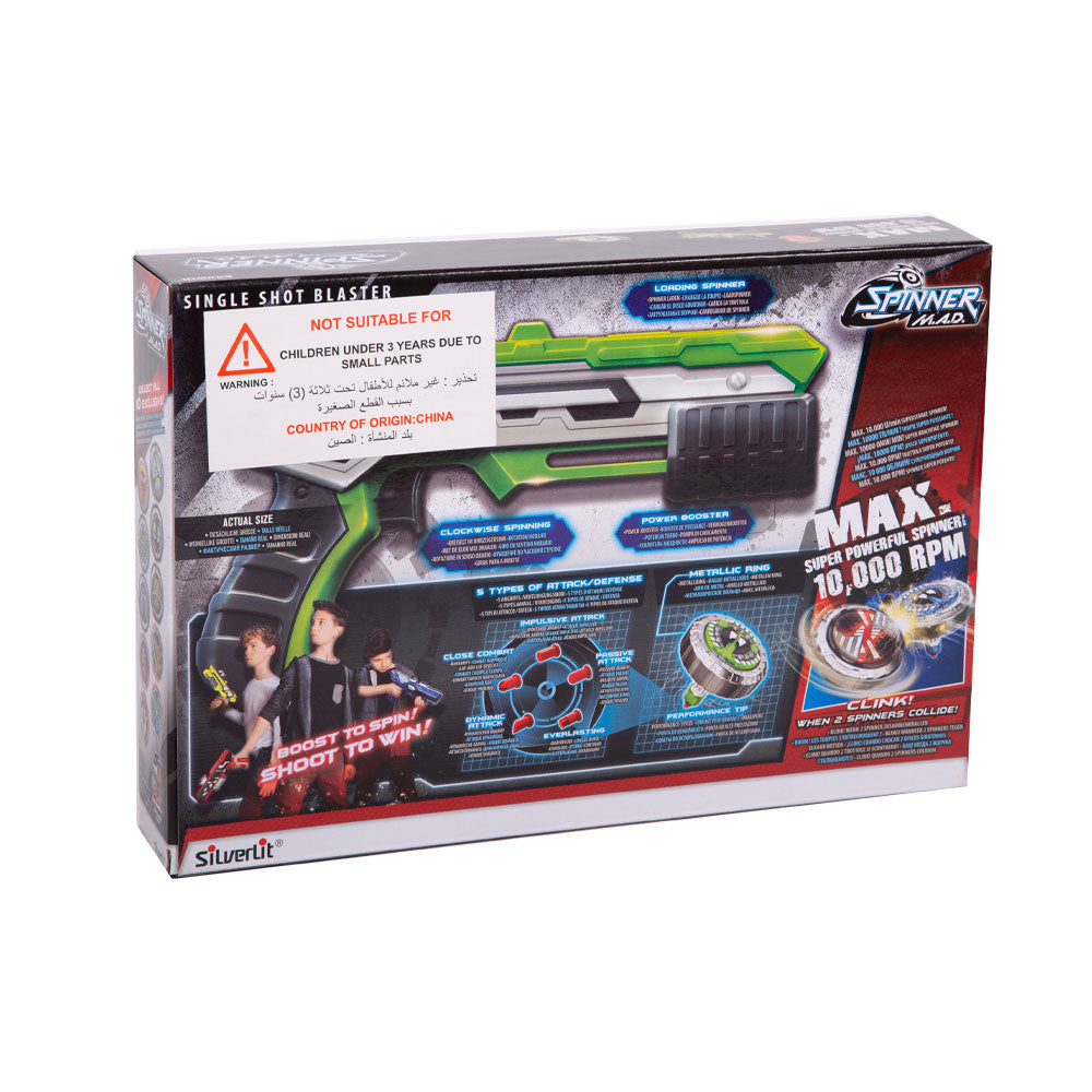86302 Silverlit Spinner Thunder Blaster W Gun (5+ Year) D