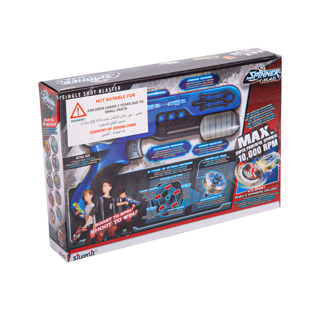 86304 Silverlit Spinner Mega Wave Blaster W Gun (5+ Year) D