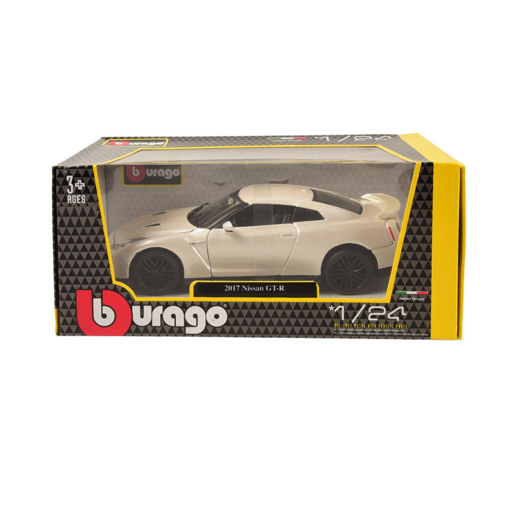 21082W BURAGO DIE CAST NISSAN GTR 2017 CAR