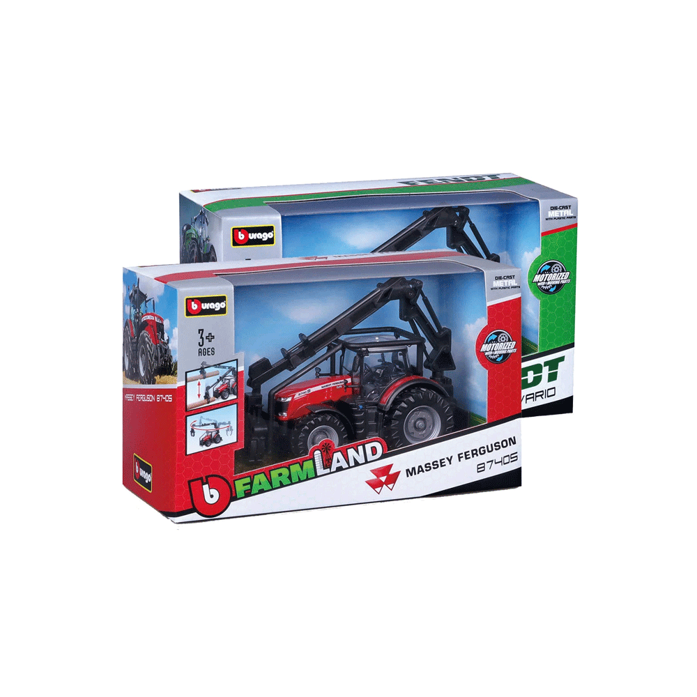 31680 BB FORESTRY TRACTOR WITH 3PCS