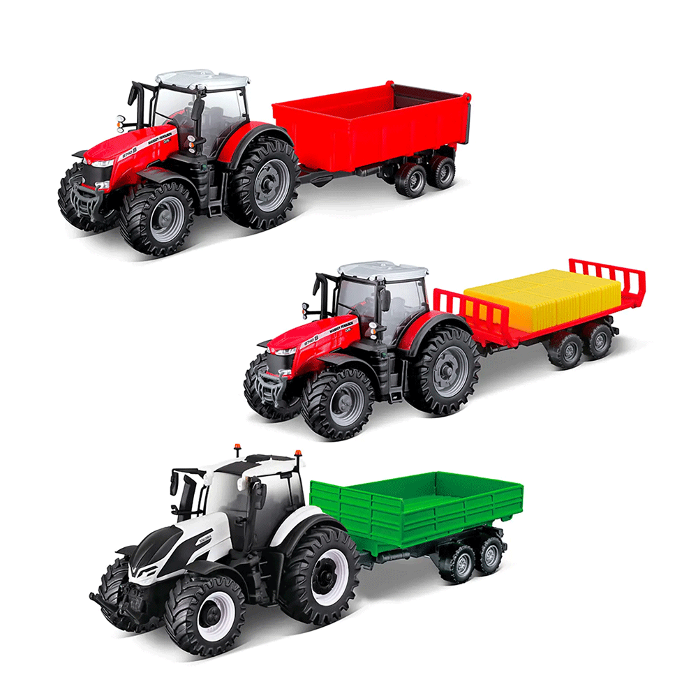 31920 BB 10CM TRACKTER WITH TRAILER