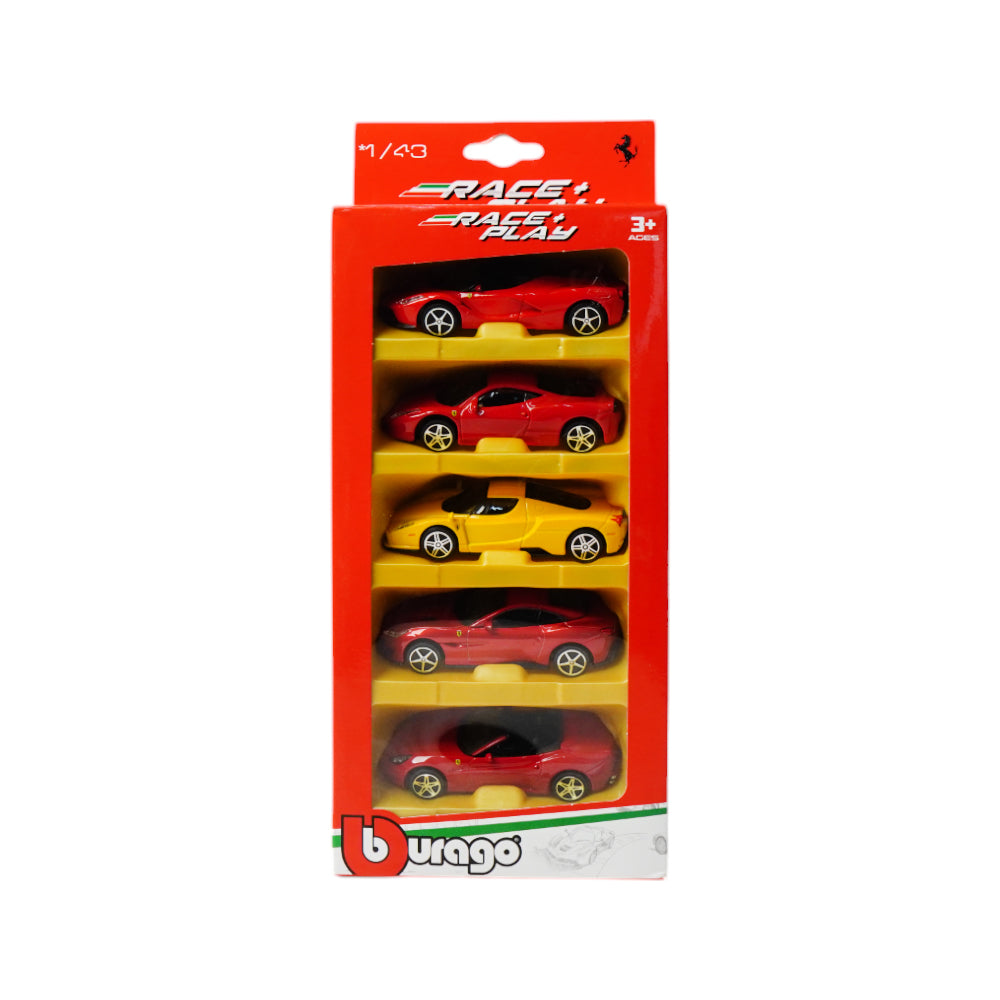 36005 BURAGO FERRARI DINKEY 5PCS SET