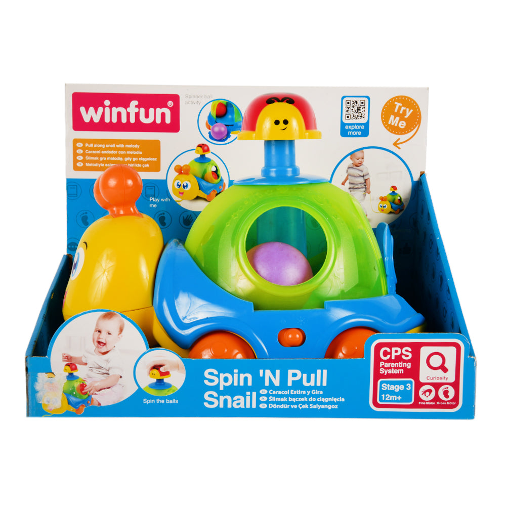 0674 WIN FUN SPIN N OWL SNAIL