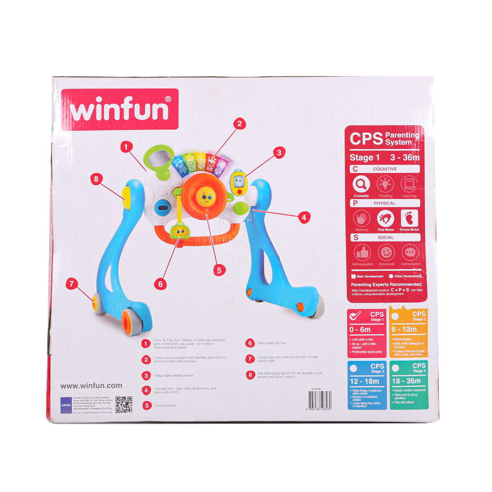 0846 FUN WIN 5 IN 1 ACTIVITY CART A.I