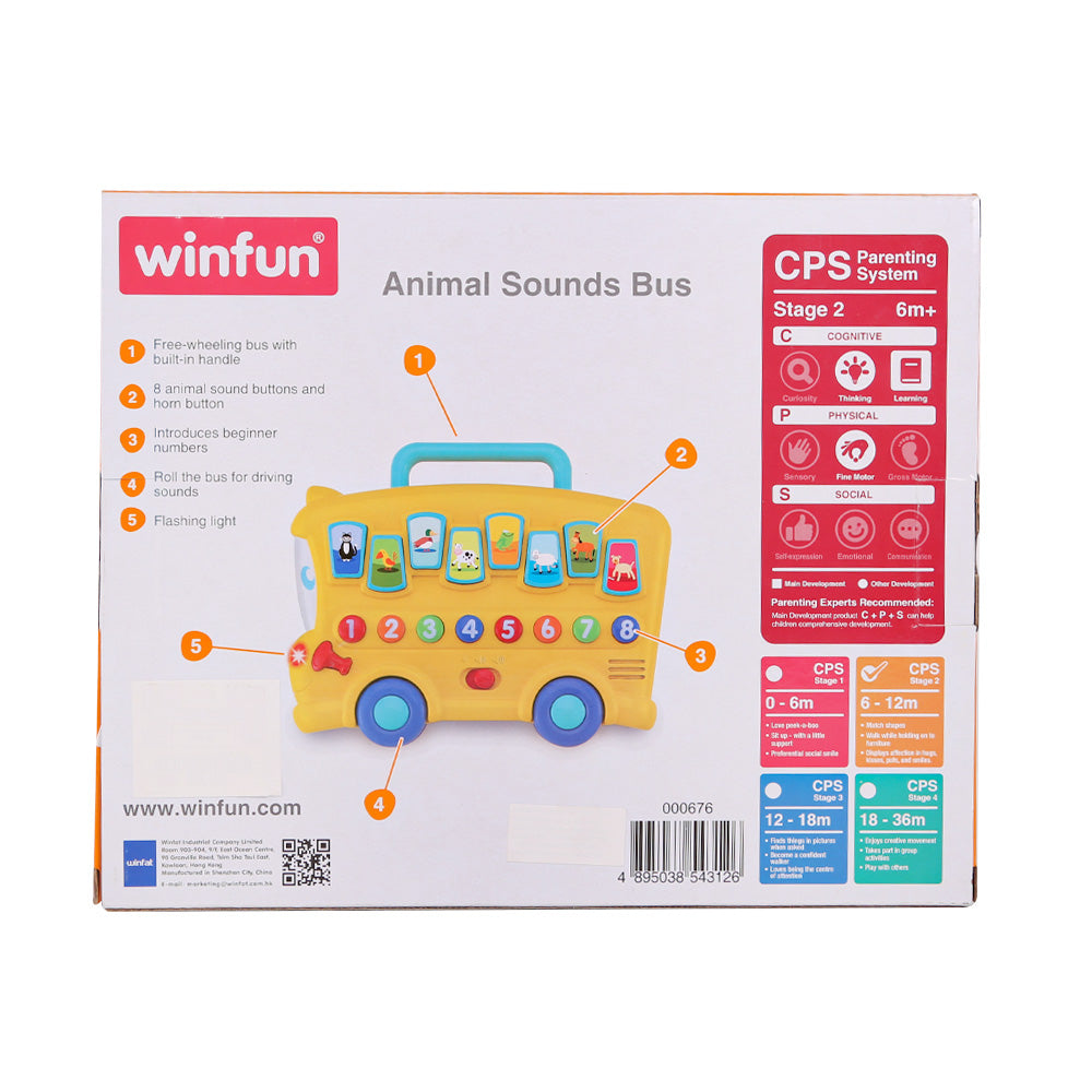 0676 WINFUN ANIMAL SOUND BUS PC