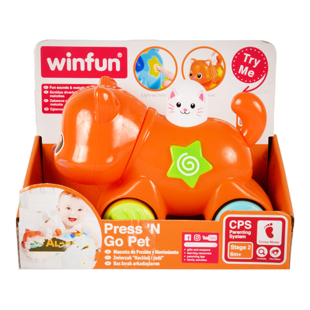 0734 WINFUN PRESS N GO KITTEN PC