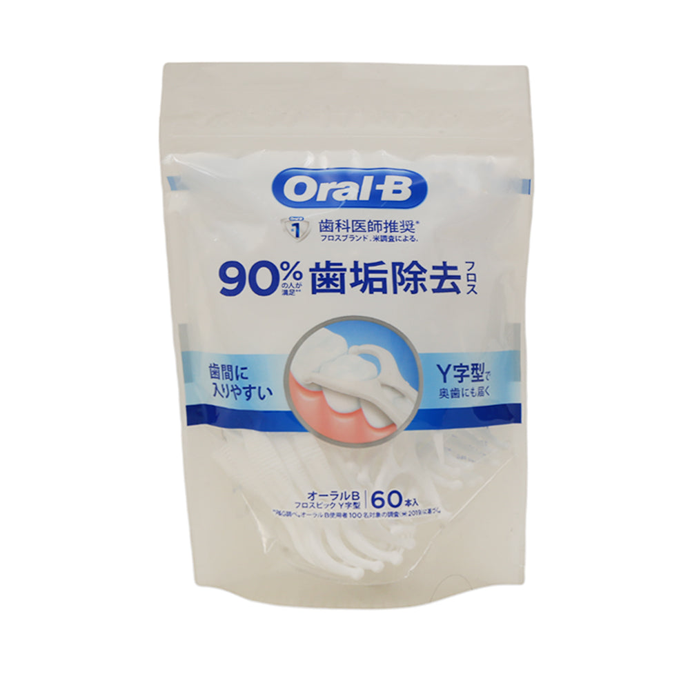 ORAL-B DENTAL FLOSS STICK CHINA 60 PC