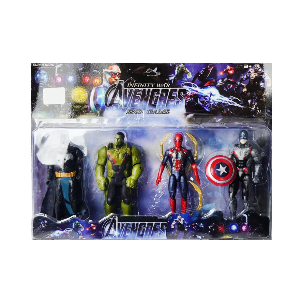 89804 AVENGERS 4 FIGURE SET 4PC (3+ YEAR) A.I