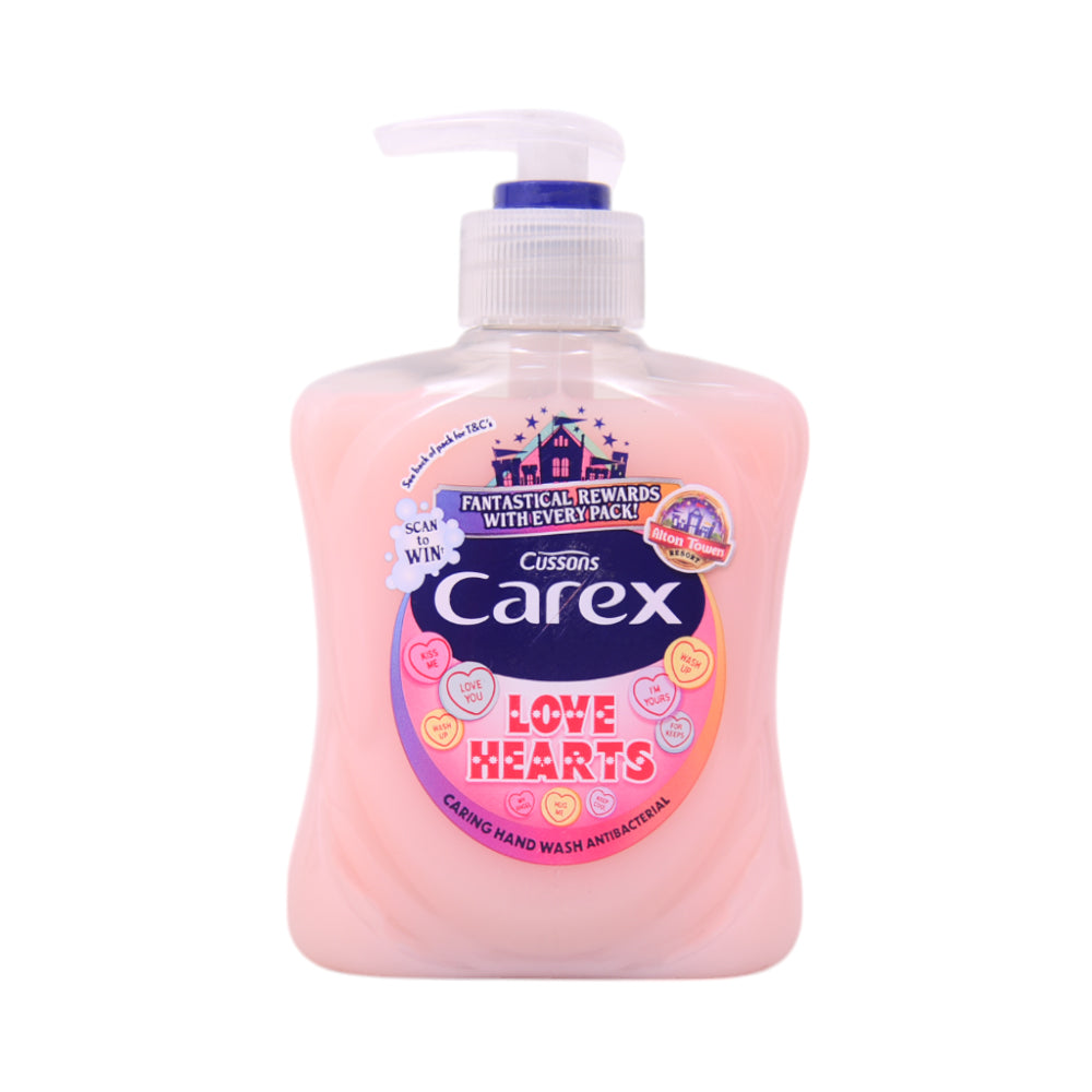 CUSSONS CAREX HAND WASH LOVE HEARTS 250 ML
