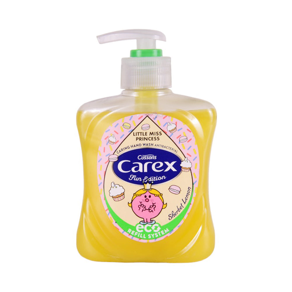 CUSSONS CAREX HAND WASH SHERBET LEMON 250 ML