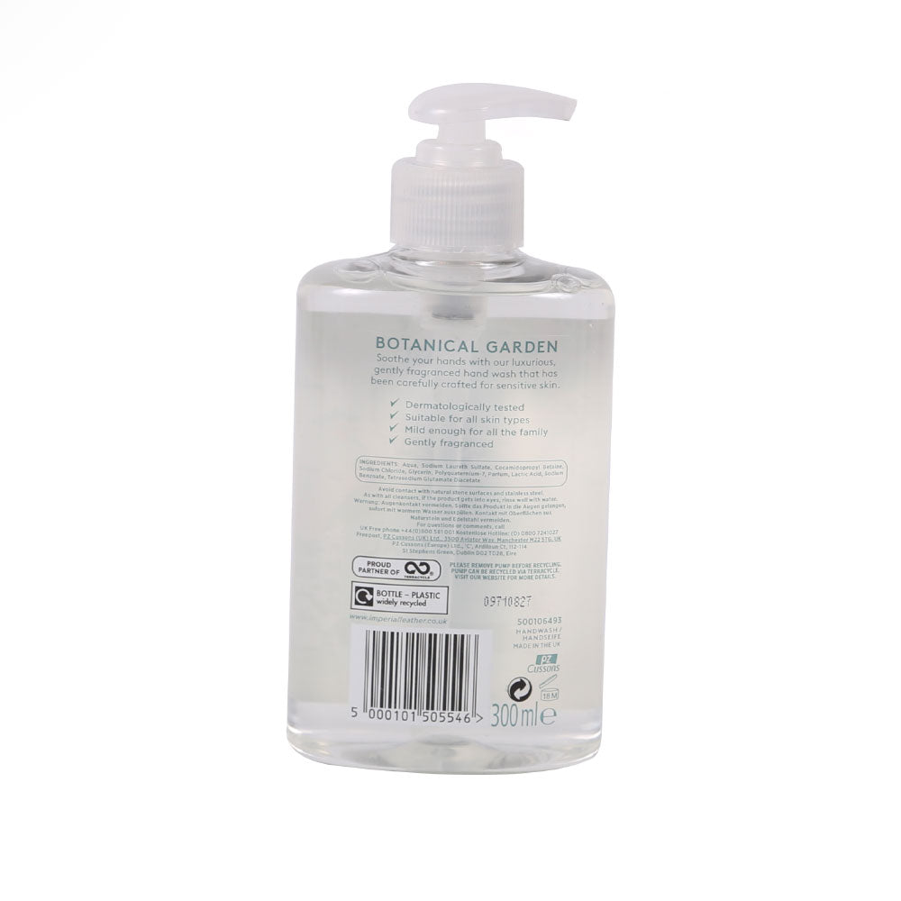 IMPERIAL LEATHER HAND WASH BOTANICAL GARDEN SENSITIVE 325 ML