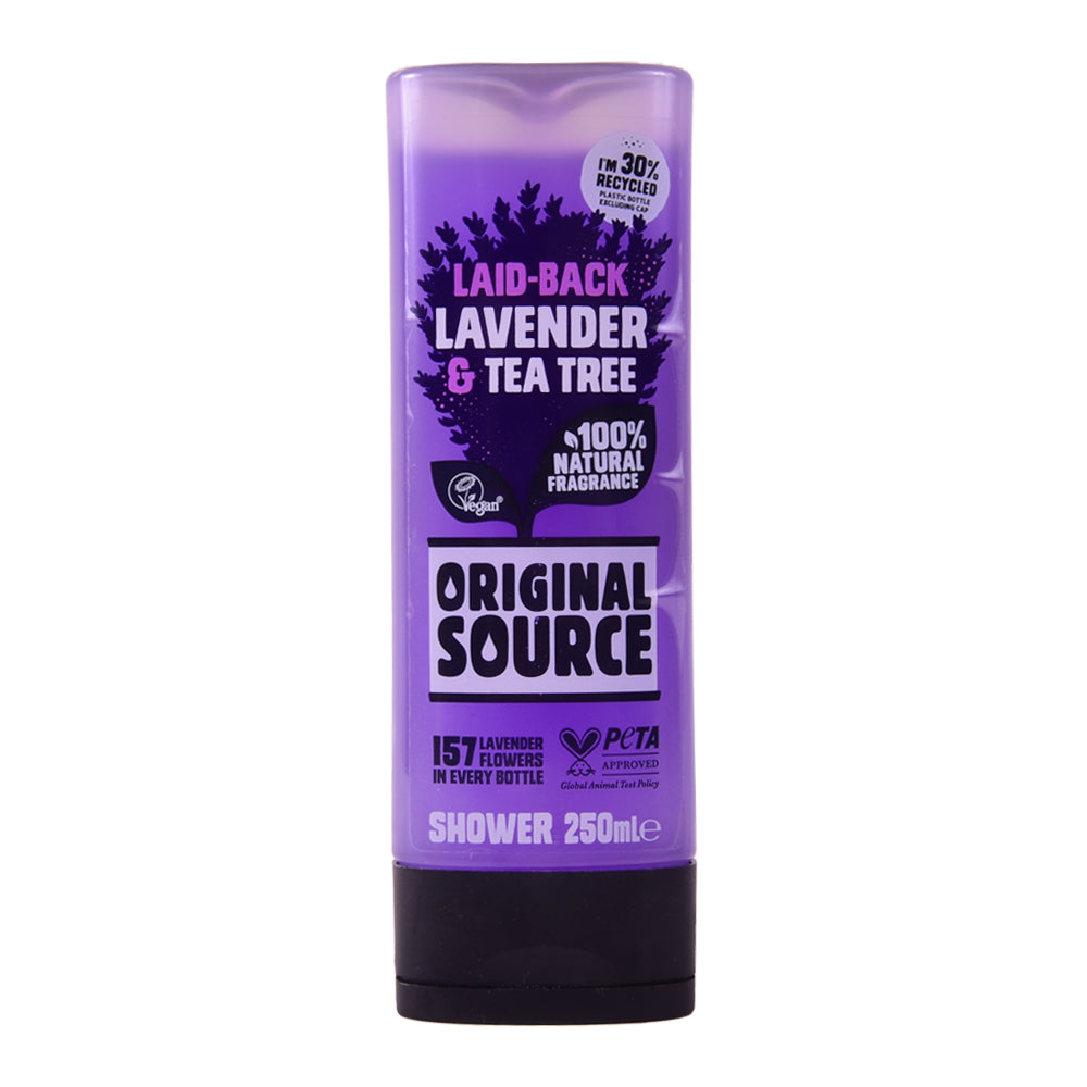 ORIGINAL SOURCE SHOWER GEL LAID-BACK LAVENDER TEA TRE 250 ML
