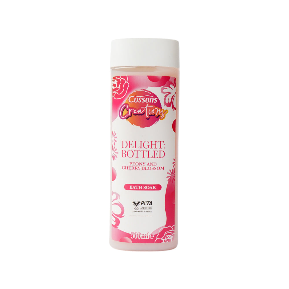 CUSSONS CREATIONS BATH SOAK DELIGHT BOTTLED 500 ML