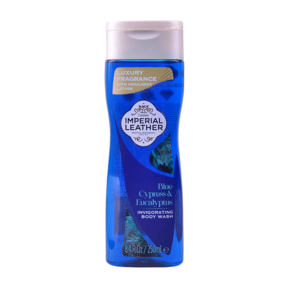 IMPERIAL LEATHER BODY WASH BLUE CYPRESS & EUCALYPTUS 250 ML