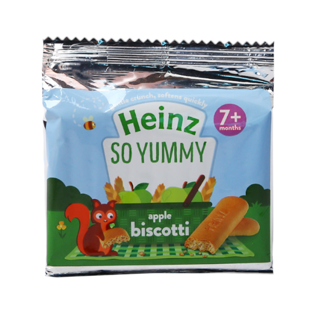 HEINZ BISCOTTI SO YUMMY APPLE SNACK 60 GM