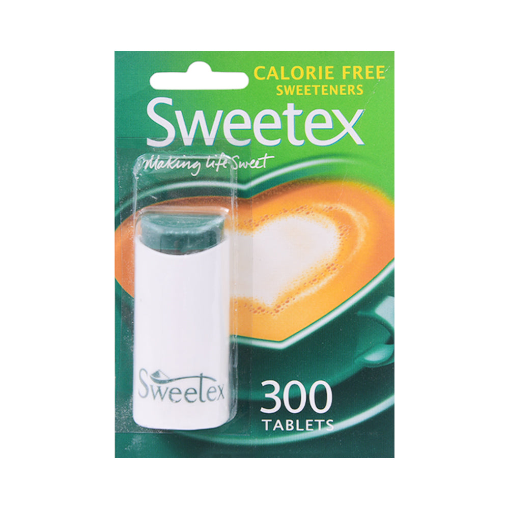 SWEETEX CALORIE FREE SWEETENER 300 TABLETS