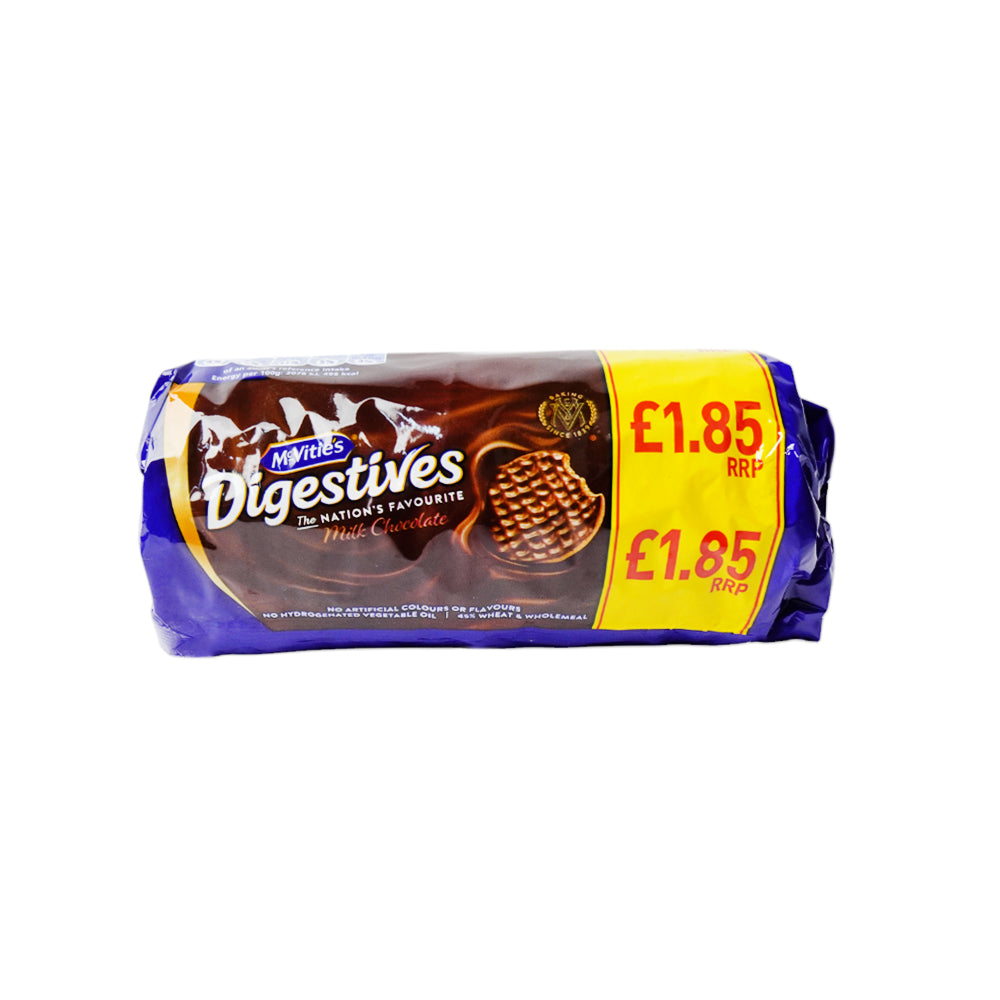 MCVITIES BISCUIT DIGESTIVE MILK CHOCOLATE 266 GM