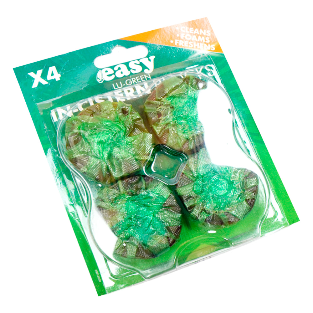 LU GREEN TOILET FRESHNER 4 X 50G M