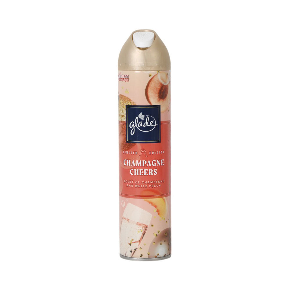 GLADE AIR FRESHNER CHAMPAGNE WHITE PEACH 300 ML