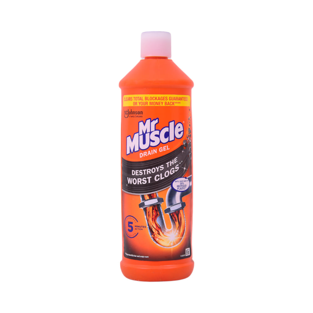 MR MUSCLE BATHROOM DRAIN GEL FOAMER 1000 ML