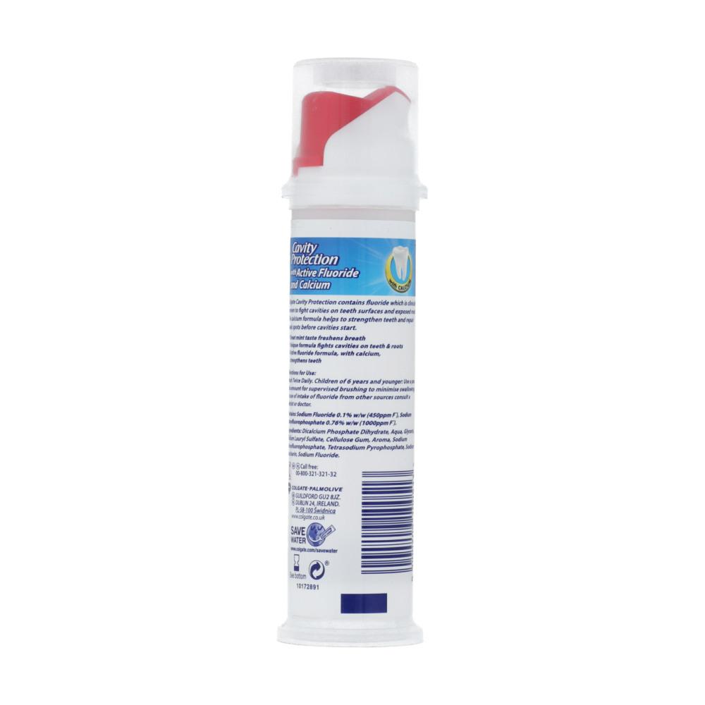 COLGATE TOOTH PASTE PUMP MAXIMUM CAVITY PROTECTION 100 ML