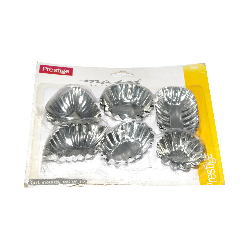 TART MOULDS SET 12PC PRESTIGE 795 PC
