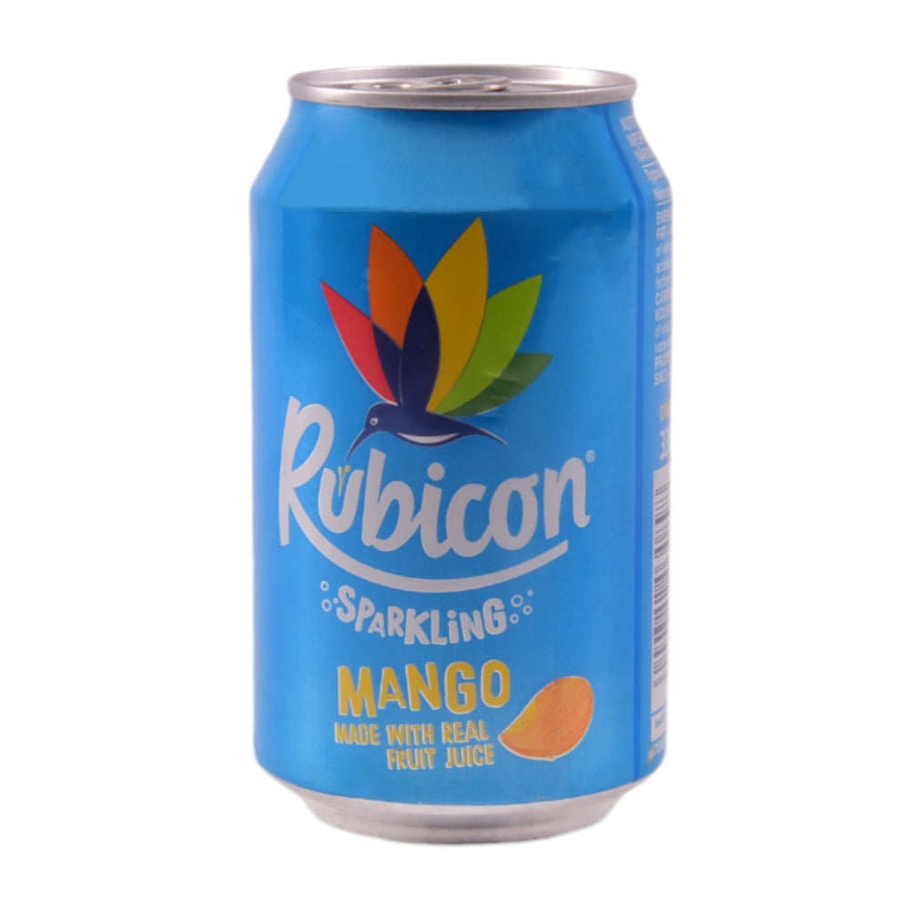 RUBICON JUICE MANGO TIN 330ML