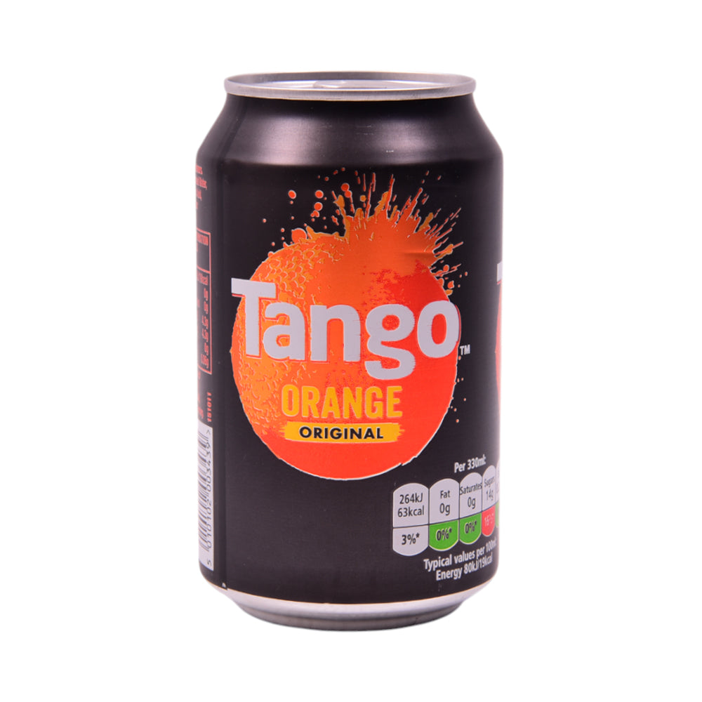 TANGO DRINK ORANGE ORIGINAL TIN 330 ML