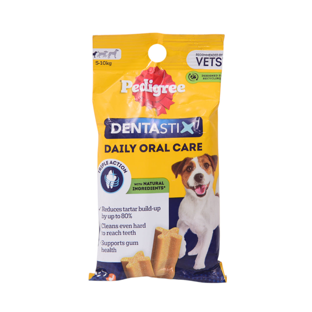 PEDIGREE DOG DENTASTIX TRIPLE ACTION ORAL CARE X7 110 GM