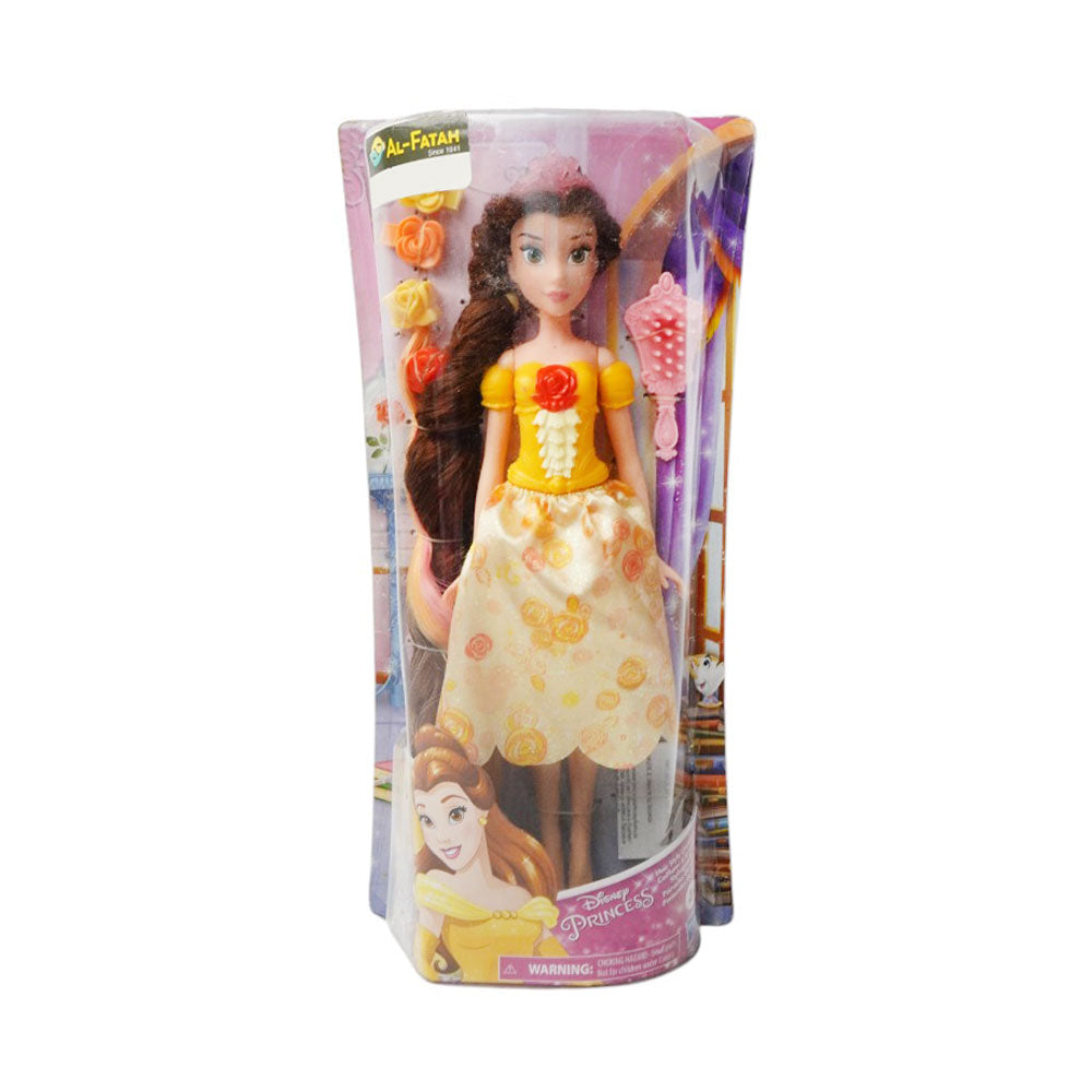 E6673 DISNEY PRINCESS DOLL W HAIR STYLING ACC H.B