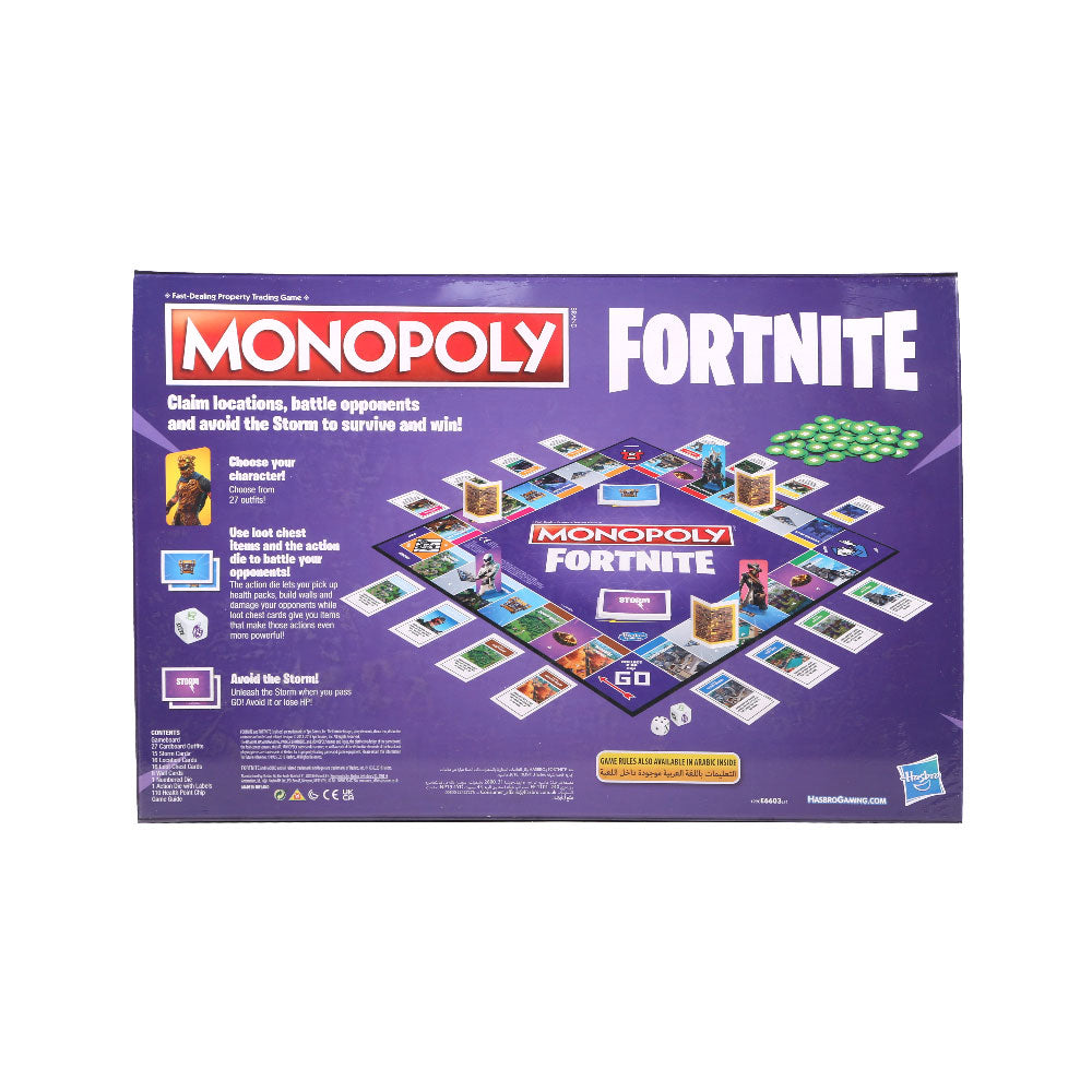 Hasbro Game Monopoly Fortnite E6603
