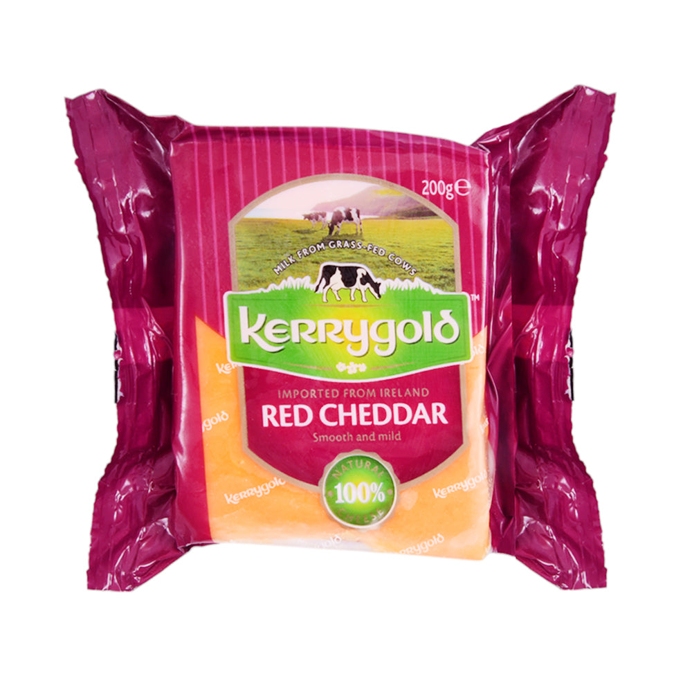 KERRY GOLD RED CHEDDAR CHEESE 200GM