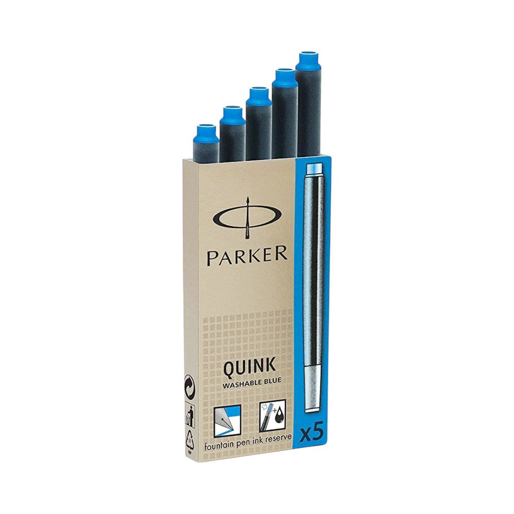 PARKER QUINK CARTRIDGES (BLUE)