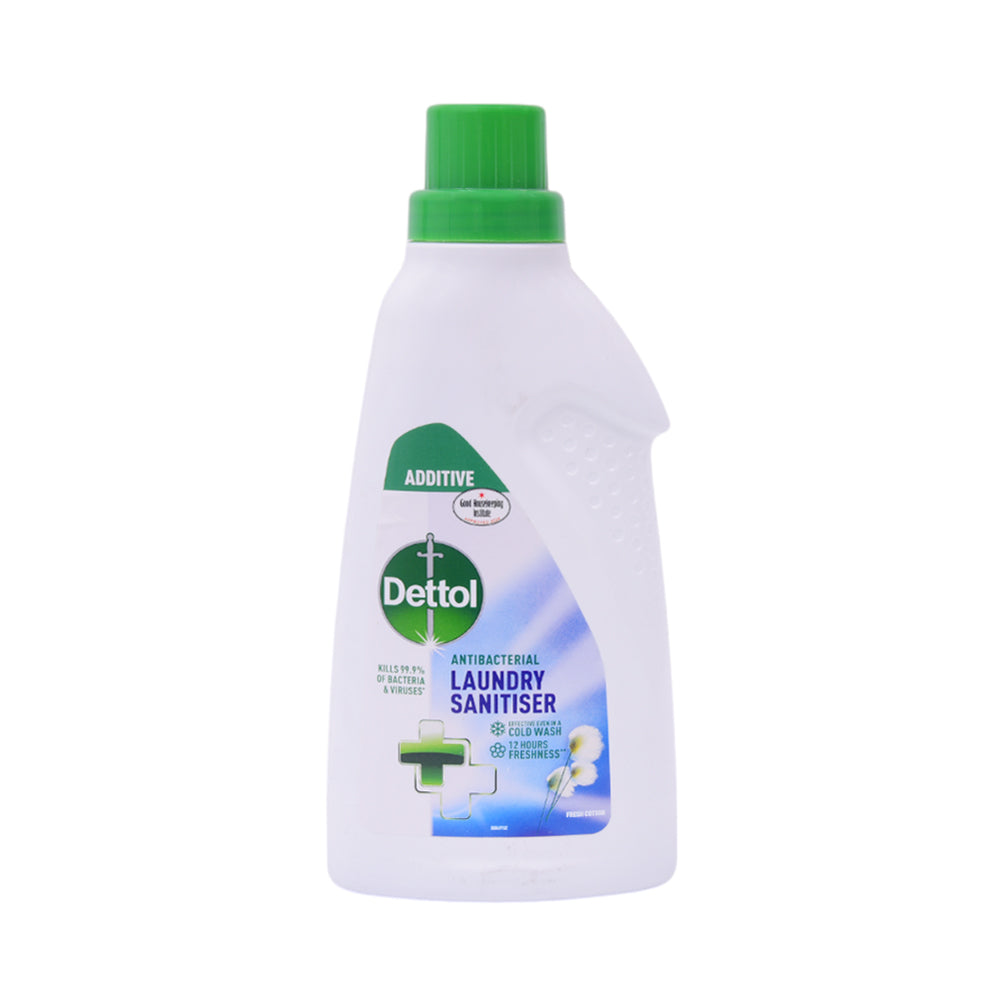 DETTOL LIQUID FABRIC LAUNDRAY SANITISER FRESH COTTON 750 ML