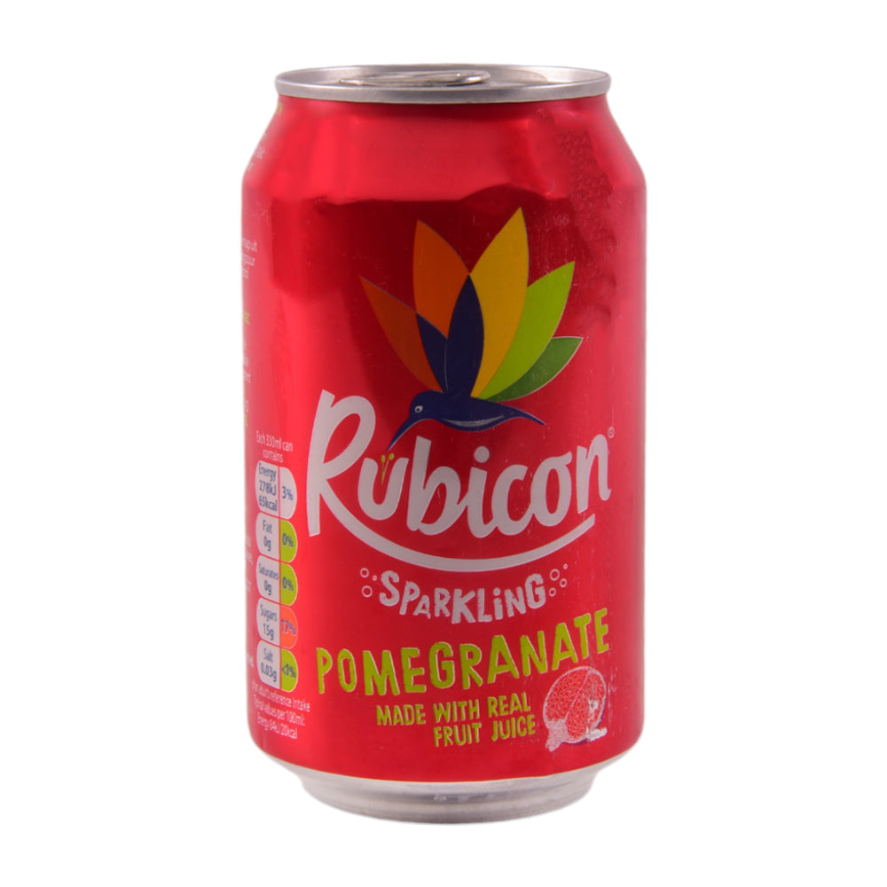RUBICON JUICE SPARKLING POMEGRANATE TIN 330 ML